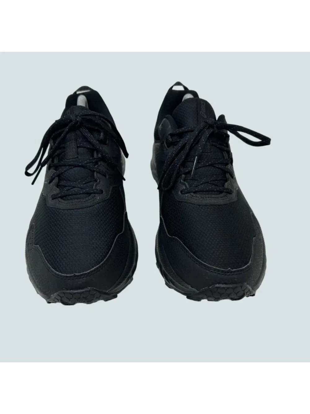 ASICS Gel Venture 9 Extra Wide 4E Men’s Size 9 Triple Black Trail Running Shoes